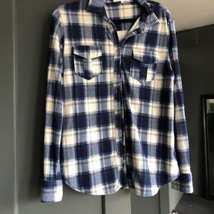Flannel size large